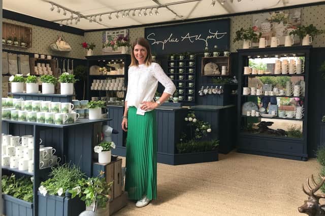 Sophie Allport on her award-winning trade stand at the Chelsea Flower Show.