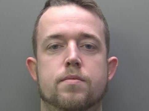 Tommy Rooney, of Greenacres in Leicester Road, Market Harborough, was charged with theft, possession of a class B drug, dangerous driving and driving without insurance. He was sentenced to a total of 15 months in prison and must forfeit the drugs