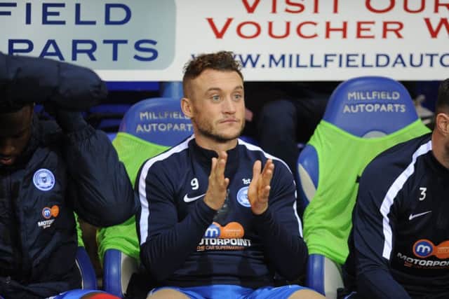 Posh striker Ricky Miller is expected to be on the substitutes' bench at Rochdale.