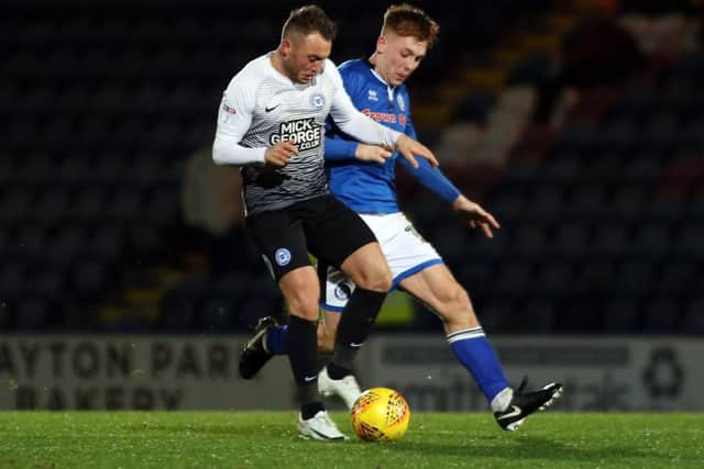 Ricky Miller could be in line for a recall to the Posh team for the game at Charlton.