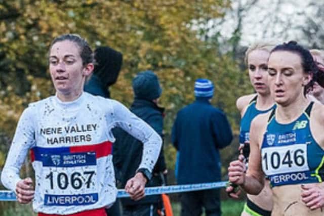 Charlotte Taylor in action at the European Championship trials.