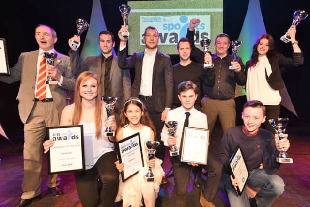 The last Peterborough Telegraph Sports Awards winners.