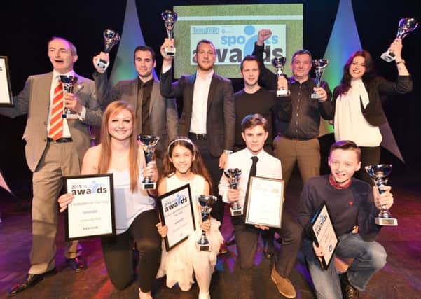 The last Peterborough Telegraph Sports Awards winners.