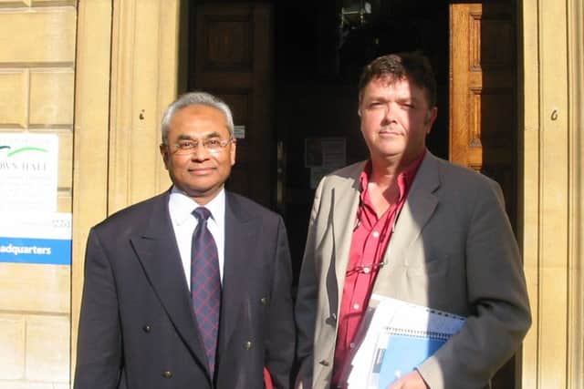 Martin Chillcott (right)