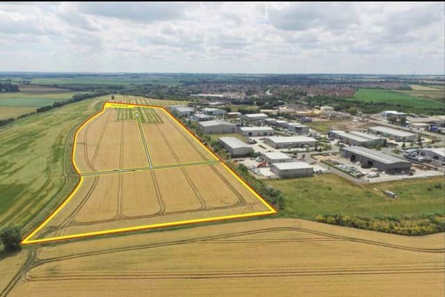 Eagle Business Park, in Yaxley