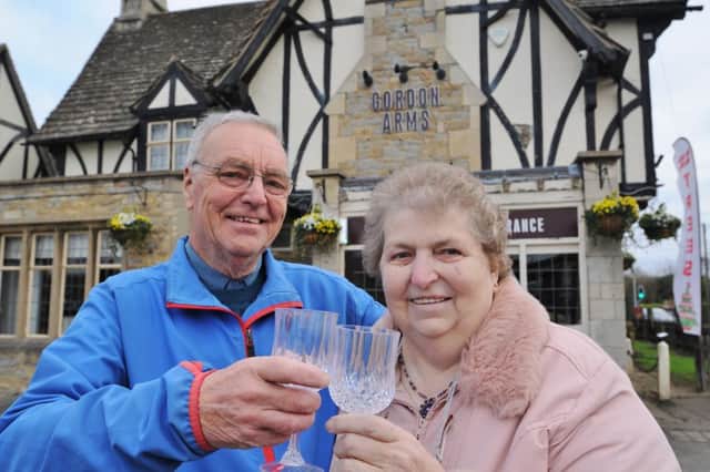 Golden wedding couple  David (77) and Jill (73) Buddle celebrate their anniversary on December 9th. They first met at the Gordon Arms, Oundle Road EMN-170612-134727009