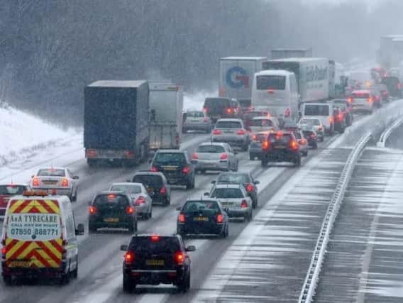 The Met Office is warning of some travel disruption due to icy roads