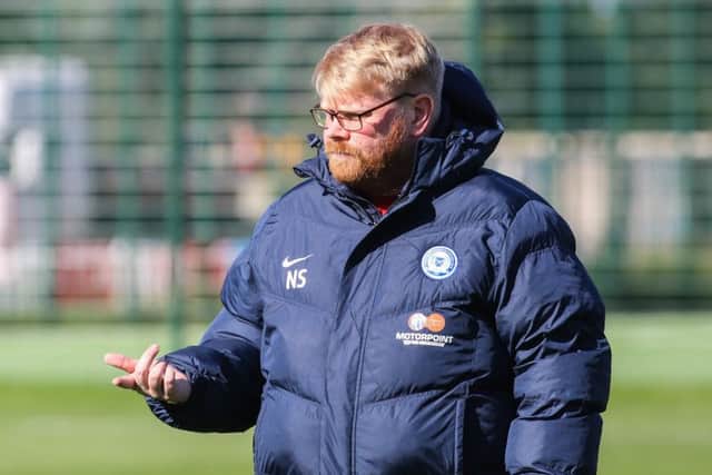 Posh Academy director Nick Sheppard.