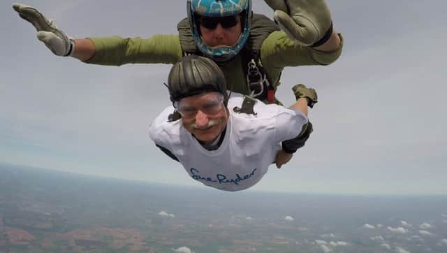 David skydiving