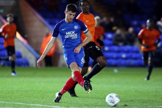 Posh skipper Jack Baldwin is available for the trip to Fleetwood.