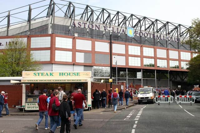 Villa Park from the outside.