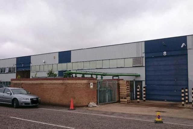 The new warehouse and fulfilment centre in Orton Southgate, Peterborough, for online retailer Skin Research Group.