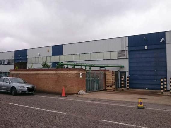 The new warehouse and fulfilment centre in Orton Southgate, Peterborough, for online retailer Skin Research Group.