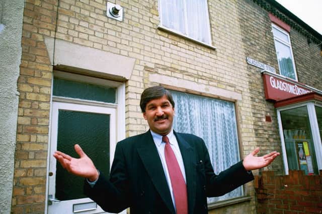 1997 file pic of mohammed choudhary outside the gladca centre on gladstone st.