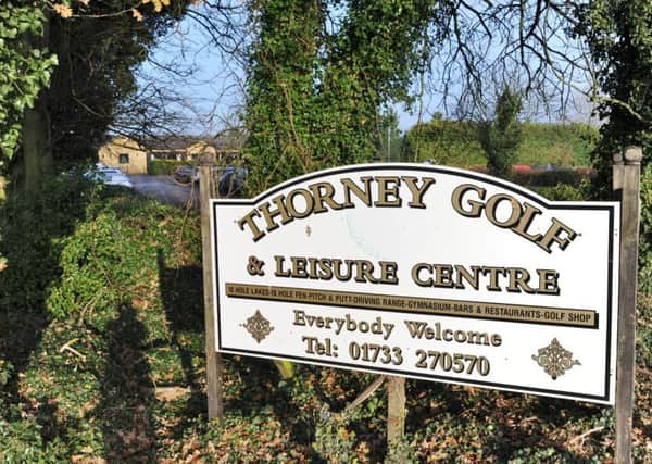 Exterior of Thorney Golf and Leisure Centre, English Drove. EMN-171222-152243009