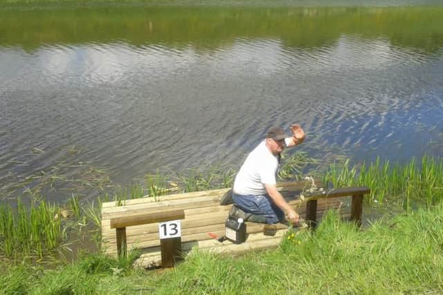 Angling action at Tydd Gote AC.