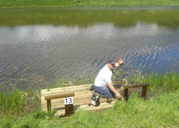 Angling action at Tydd Gote AC.
