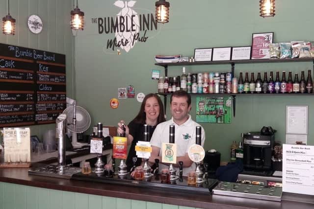 Tom and Michelle Beran at The Bumble Inn. EMN-170620-134247001