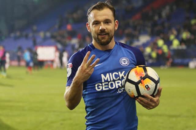 Danny Lloyd bagged  a hat-trick in the biggest Posh win of 2017 at Tranmere.