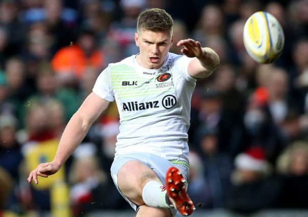 Owen Farrell kicked well for the British Lions in New Zealand.