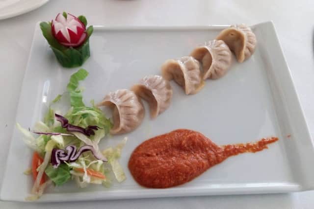 Brad Barnes dines at The Gurkha Lounge in Stewartby Avenue, Hampton Vale.