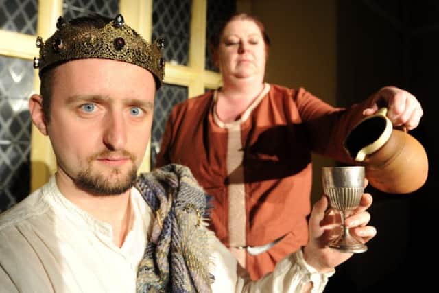Mask Theatre production of Dunsinane at the Knight's Theatre, Peterborough Cathedral EMN-180601-165156009