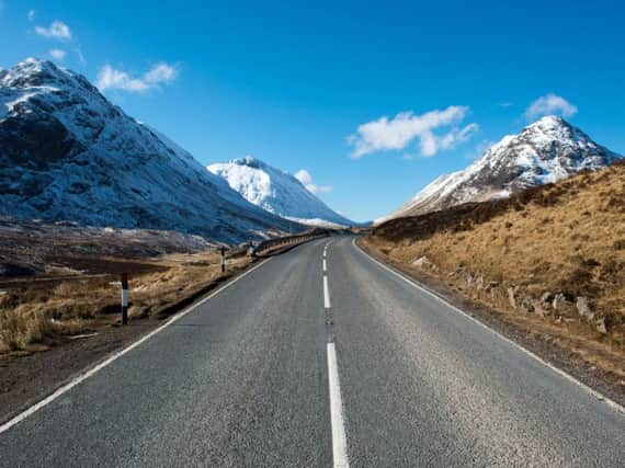 The rocky majesty of Glencoe makes for a particularly picturesque drive
