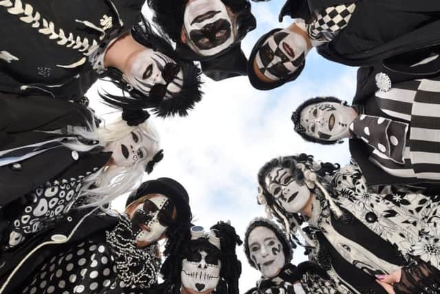 Straw Bear Festival 2017 at Whittlesey. Pictured are Pig Dyke Molly dancers
