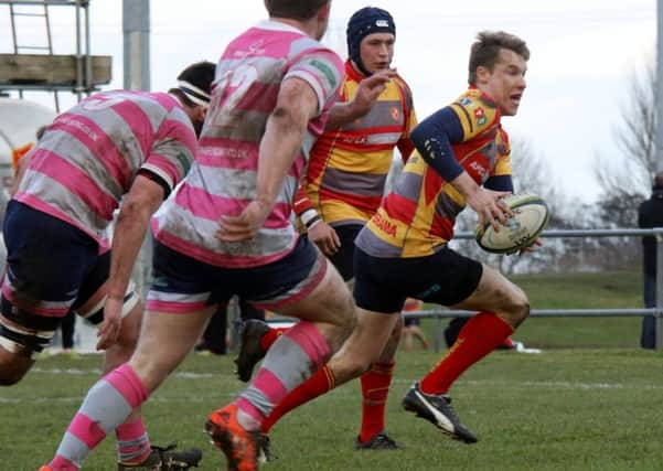 Tom Williams scored two tries for Borough.