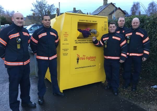 The Fire Fighters Charity is holding its annual Bag it and Bank it recycling championship.