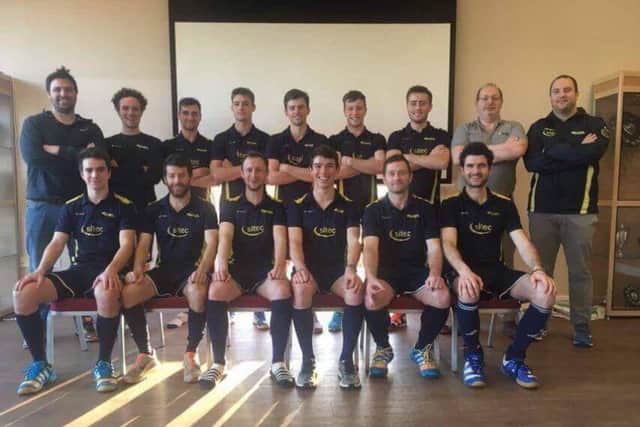 Team Bath Buccaneers. Cameron Heald is third from the right with Sam Anderson fourth from the right.