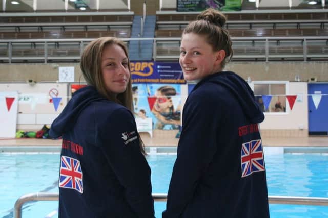 Amelia Monaghan (left) and Rachel Wellings.