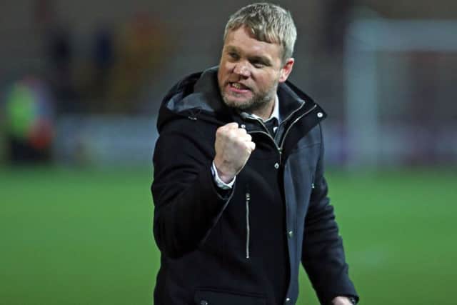 Posh boss Grant McCann.