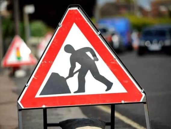 Emergency roadworks causing delays