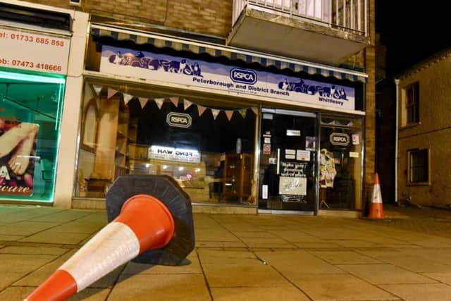 The scene of the incident in Whittlesey