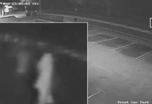 Two people detectives would like to speak in connection with the murder of a newborn baby girl who was found with multiple head injuries at Manor Park in Aldershot, Hampshire.