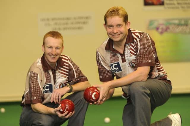 Nicky Brett (left) and Greg Harlow are through to another World final.