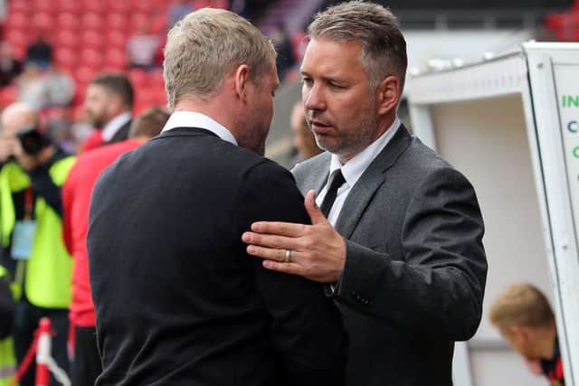 Darren Ferguson ranted at referees.