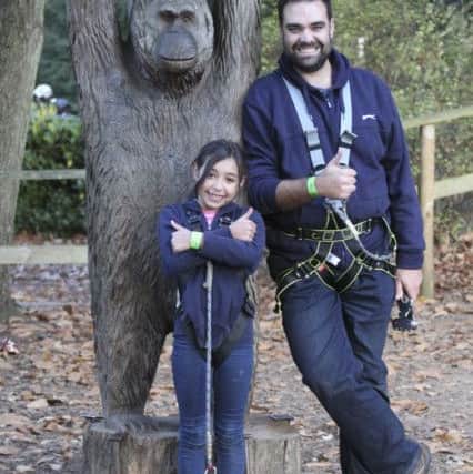 Chris and daughter Sophie