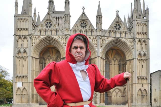 Old Scarlett tours at Peterborough Cathedral