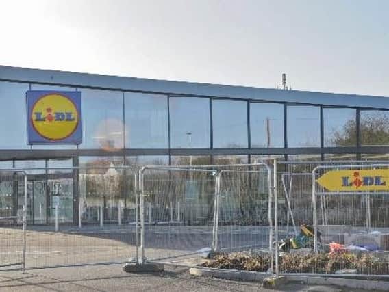 The new Lidl supermarket in Lincoln Road, Werrington, Peterborough, which will open on February 1