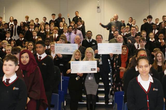 Pupils at Nene Park Academy