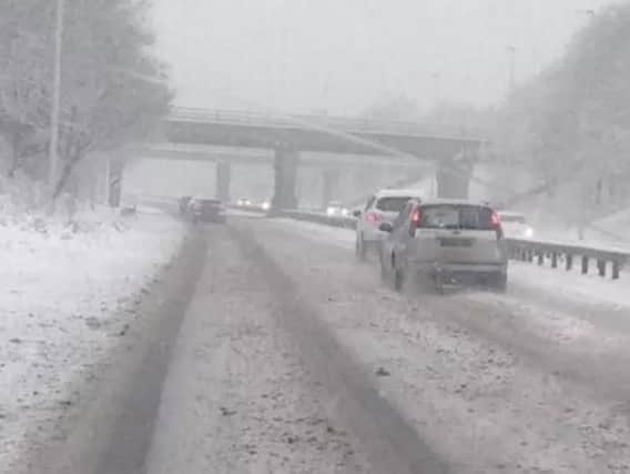 Snow on Peterborough's Parkways  last month