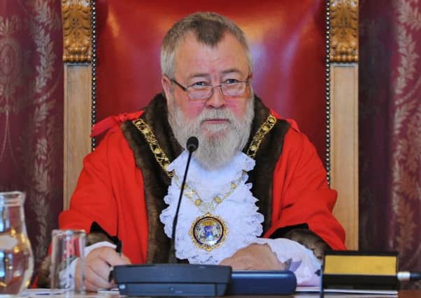 Peterborough City Councils Mayor and Armed Forces Champion, Councillor John Fox