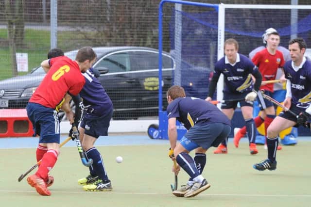 Action from City of Peterborough's 10-0 win over Ipswich.