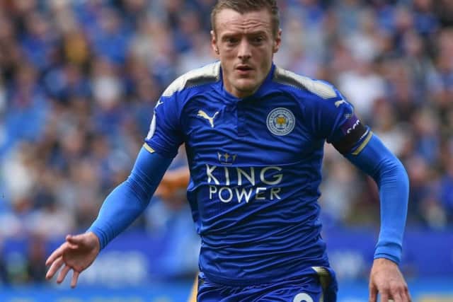 Jamie Vardy is expected to be a substitute for Leicester against Posh.