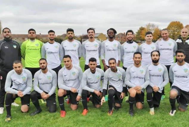 FC Peterborough adult first team earlier this season