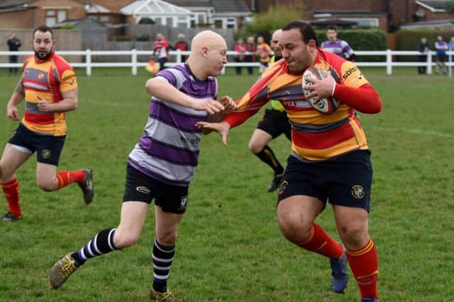 Stuart Day scored a try for Borough.