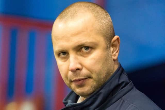 Happy Phantoms coach Slava Koulikov.