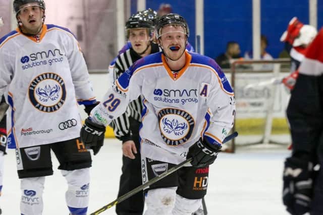 Will Weldon scored for Phantoms at Cardiff.